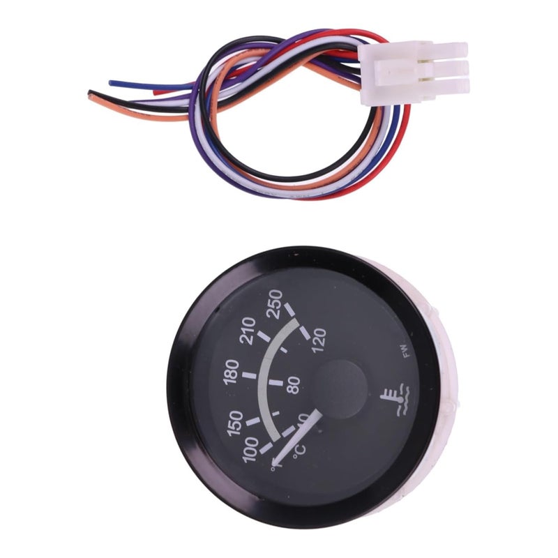 Chamixx 2-1/4" Electric Temperature Gauge EGS21T-250-12 Replace for Murphy 10701292 - Image 3